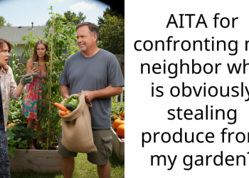 Backyard Gardener Finds Some Of Her Produce Missing And Accuses Her New Neighbor Of Stealing From Her Without Proof