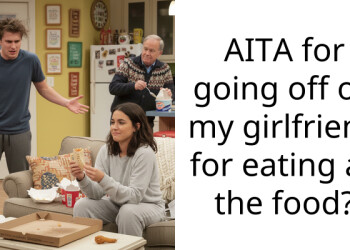 AITA for going off on my girlfriend for eating all the food?