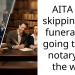 AITA for skipping the funeral but going to the notary for the will?