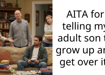 AITA for telling my adult son to grow up and get over it?