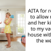 AITA for refusing to allow my SIL and her kid to go to my vacation house with us for the week?