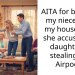 AITA for banning my niece from my house after she accused my daughter of stealing her Airpods?