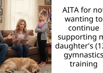 AITA for not wanting to continue supporting my daughter’s (12F) gymnastics training