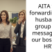 AITA for forwarding my husband’s group text messages to our boss and HR?