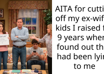 AITA for cutting off my ex-wife’s kids I raised for 9 years when I found out they had been lying to me