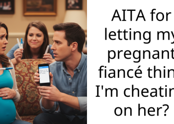 AITA for letting my pregnant fiancé think I’m cheating on her?
