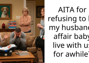 AITA for refusing to let my husbands affair baby live with us for awhile?