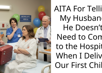 AITA For Telling My Husband He Doesn’t Need to Come to the Hospital When I Deliver Our First Child?