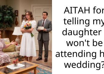 AITAH for telling my daughter I won’t be attending her wedding?