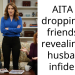 AITA for dropping my friends for revealing my husband’s in***elity?