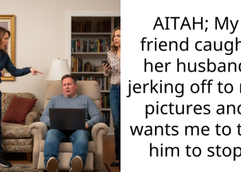 AITAH; My friend caught her husband j**king off to my pictures and wants me to tell him to stop