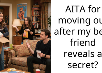 AITA for moving out after my best friend reveals a secret?