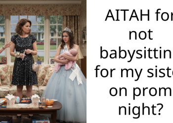 AITAH for not babysitting for my sister on prom night?