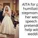 AITA for publicly humiliating my stepmom during her wedding sp*ech after pretending to help with the wedding?