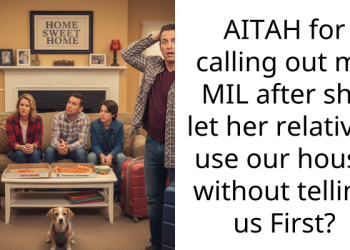 AITAH for calling out my MIL after she let her relatives use our house without telling us First?