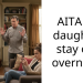 AITA let daughter stay out overnight
