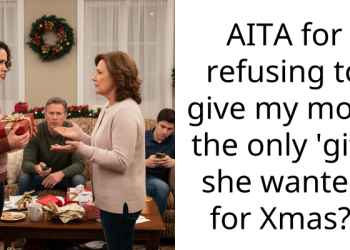 AITA for refusing to give my mom the only ‘gift’ she wanted for Xmas?