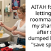 AITAH for not letting my roommate use my shampoo after she dumped hers to “save space”?