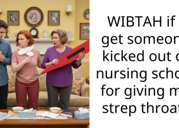 WIBTAH if I get someone kicked out of nursing school for giving me strep throat?