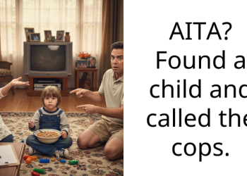 AITA? Found a child and called the cops.