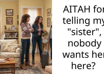 AITAH for telling my “sister”, nobody wants her here?