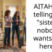 AITAH for telling my “sister”, nobody wants her here?