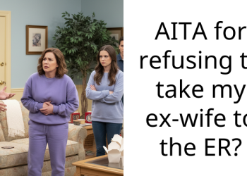 AITA for refusing to take my ex-wife to the ER?
