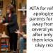 AITA for refusing to apologize to my parents for running away from home several years ago after only letting them know I was okay recently?