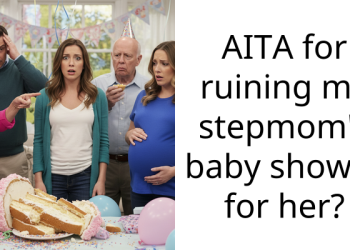 AITA for ruining my stepmom’s baby shower for her?