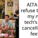 AITA if I refuse to pay my nail tech’s $65 cancellation fee?