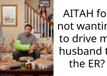 AITAH for not wanting to drive my husband to the ER?