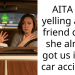 AITA for yelling at my friend cause she almost got us into a car accident?