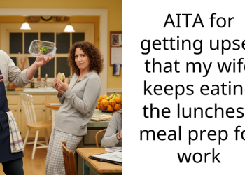 AITA for getting upset that my wife keeps eating the lunches I meal prep for work