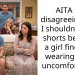 AITA for disagreeing that I shouldn’t wear shorts because a girl finds me wearing them uncomfortable?