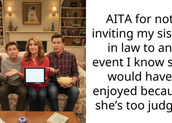 AITA for not inviting my sister in law to an event I know she would have enjoyed because she’s too judgy?