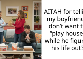 AITAH for telling my boyfriend I don’t want to “play house” while he figures his life out?