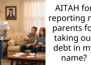 AITAH for reporting my parents for taking out debt in my name?