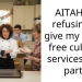 AITAH for refusing to give my family free culinary services for a party.