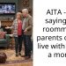 AITA – for saying my roommates parents cannot live with us for a month