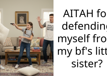 AITAH for defending myself from my bf’s little sister?