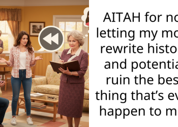 AITAH for not letting my mom rewrite history and potential ruin the best thing that’s ever happen to me?