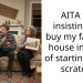 AITA for insisting we buy my family’s house instead of starting from scratch?