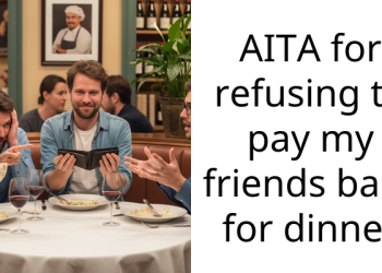 AITA for refusing to pay my friends back for dinner