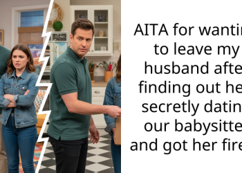 AITA for wanting to leave my husband after finding out he’s secretly dating our babysitter and got her fired?
