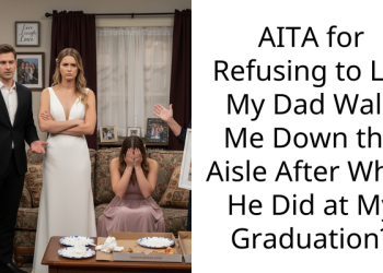 AITA for Refusing to Let My Dad Walk Me Down the Aisle After What He Did at My Graduation?