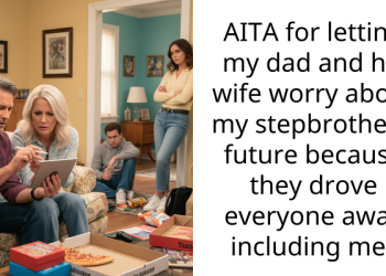 AITA for letting my dad and his wife worry about my stepbrother’s future because they drove everyone away including me?
