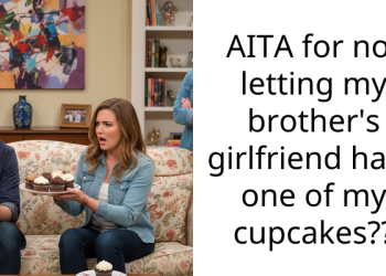 AITA for not letting my brother’s girlfriend have one of my cupcakes??