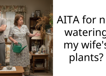 AITA for not watering my wife’s plants?