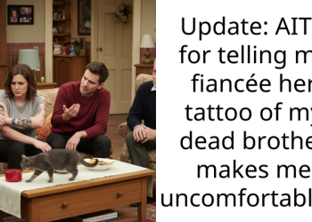Update: AITA for telling my fiancée her tattoo of my dead brother makes me uncomfortable??