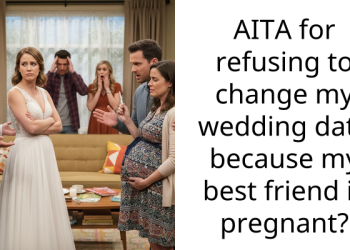 AITA for refusing to change my wedding date because my best friend is pregnant?